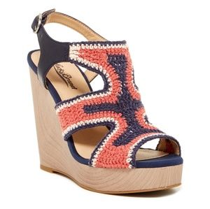 LUCKY BRAND Riverr Platform wedge Sandals
